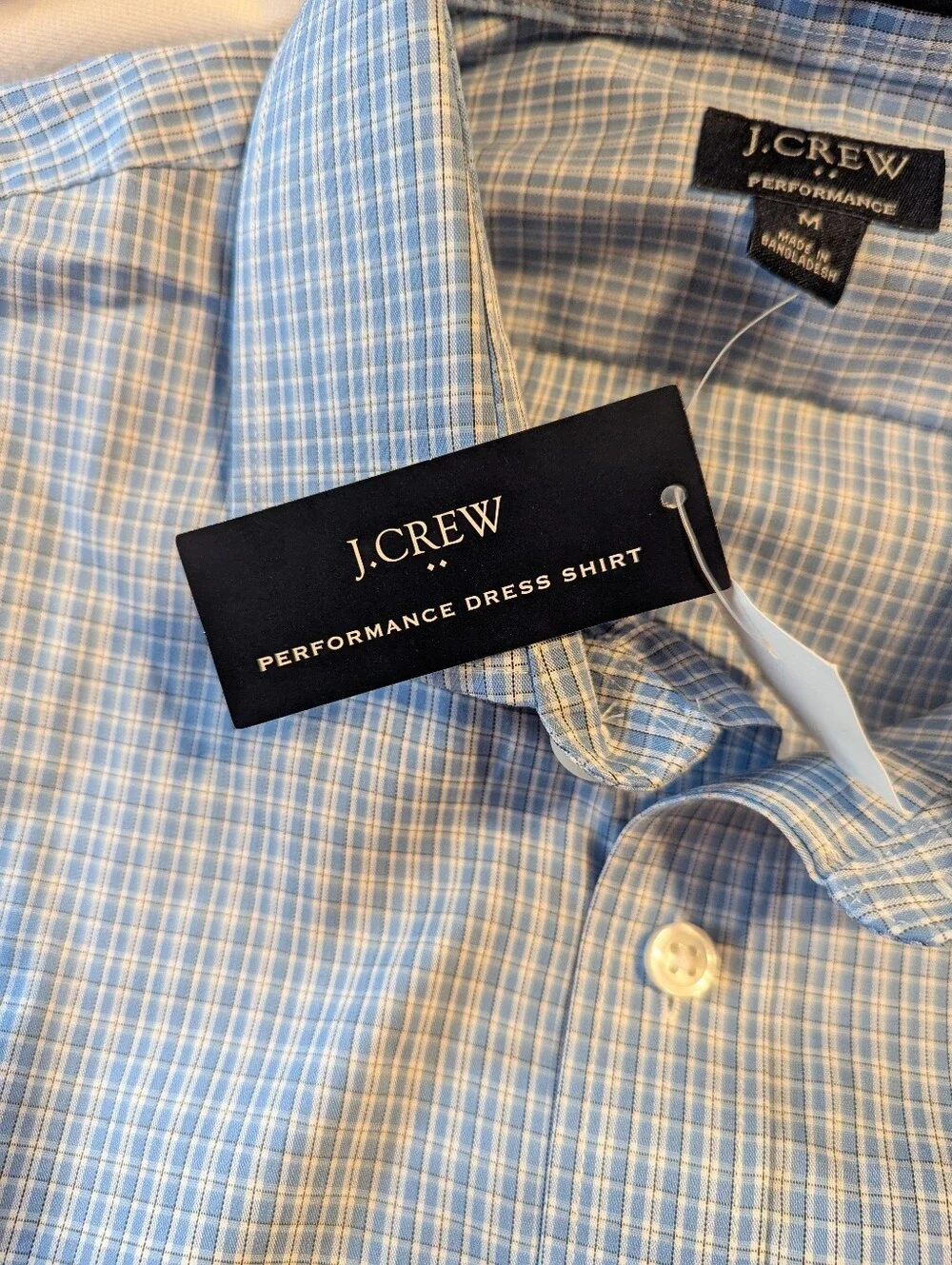 Men's J Crew Performance Slim Fit Dress Shirt Size Medium BNWT